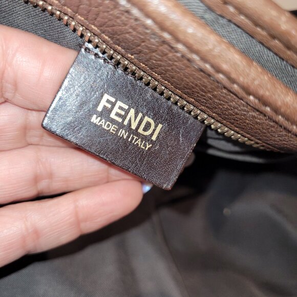 FENDI Zucca Large 3-Section Tote/Handbag - Picture 6 of 17